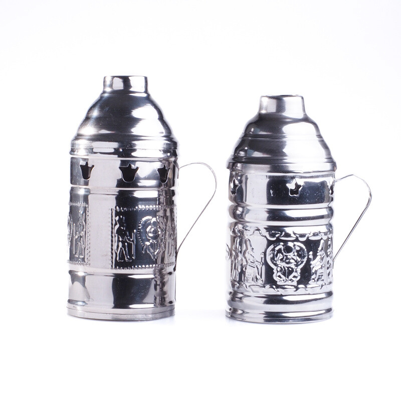 Hookah Wind Cover Top Mark 20 cm Silver