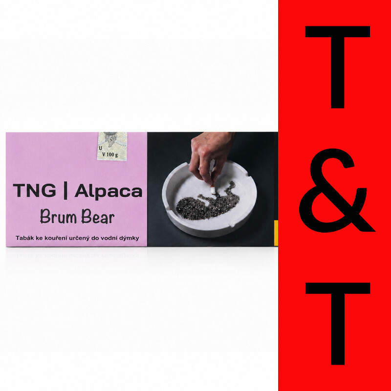 Hookah Tobacco TNG Alpaca Burley Brum Bear 100 g