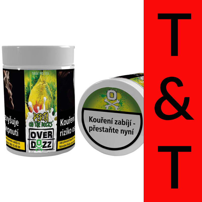Hookah Tobacco Overdozz Perta on the Rocks 50 g
