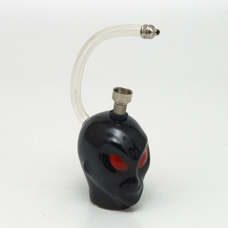 Bong Ceramic Alien I. 8 cm Black