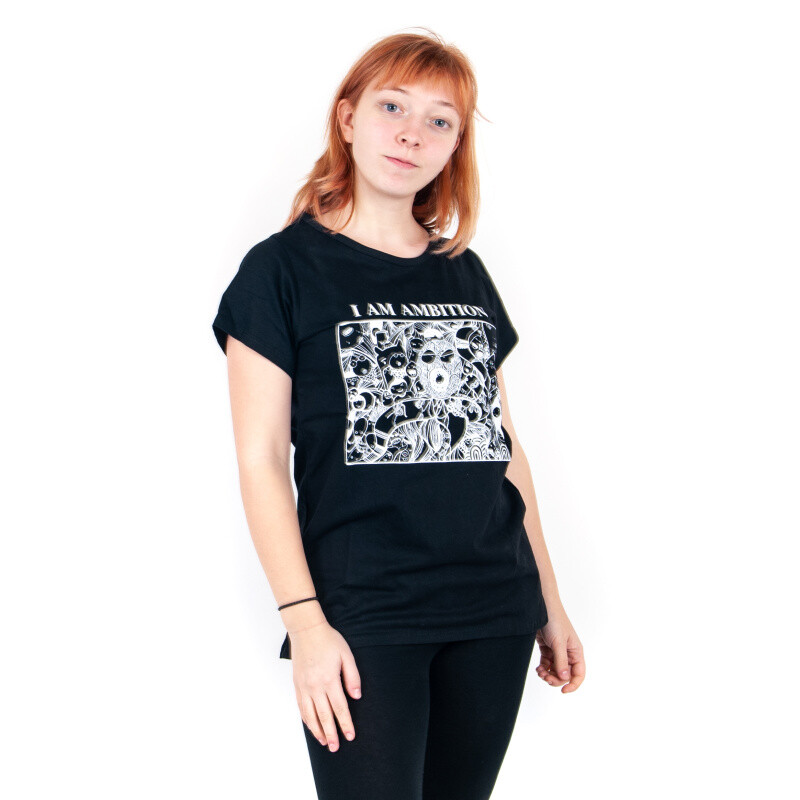 T-shirt Ladies' AMBITION M Black