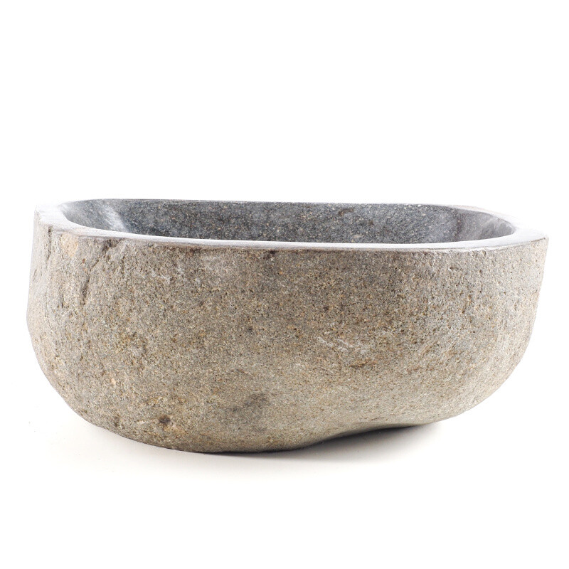 River Stone Sink Natural 01 32 x 42 cm