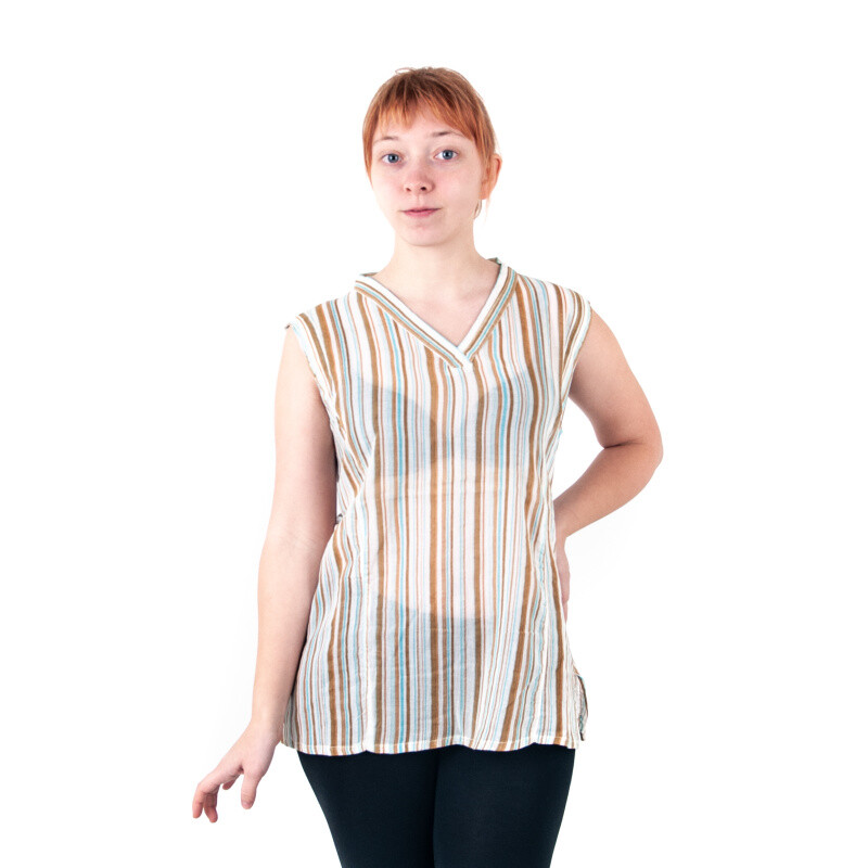Top Blouse Lydia Sleeveless L 07