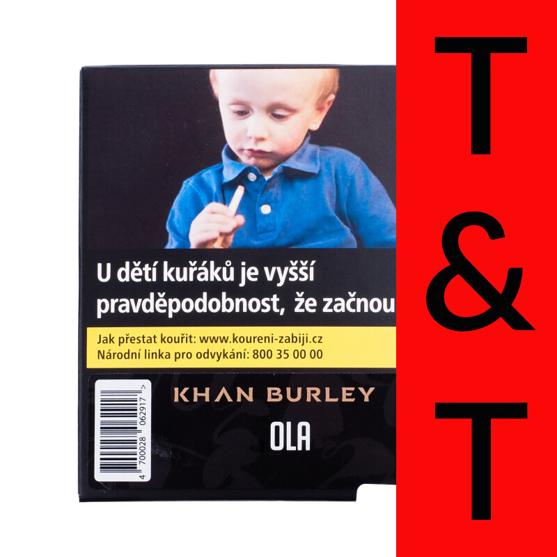 Hookah Tobacco Khan Burley Ola 40 g