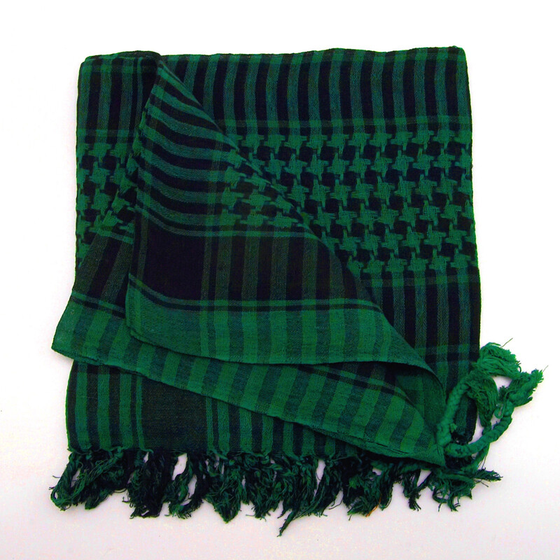 Headscarf Palestine Arafat Cotton Dark Green