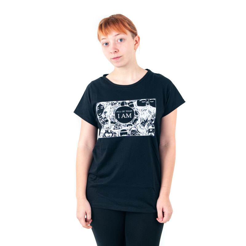 T-shirt Ladies' ALL OF THAT L Black
