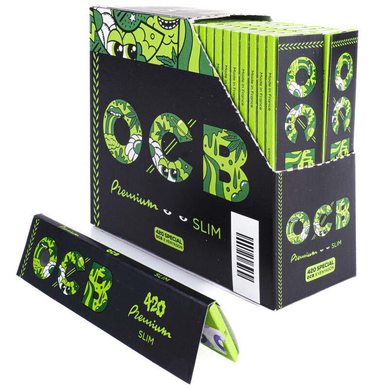 Cigarette Papers OCB Premium Slim KS Box 50 pcs