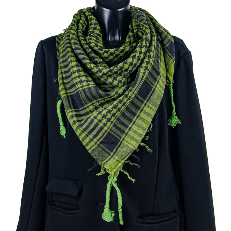 Headscarf Palestine Arafat Cotton Green Light