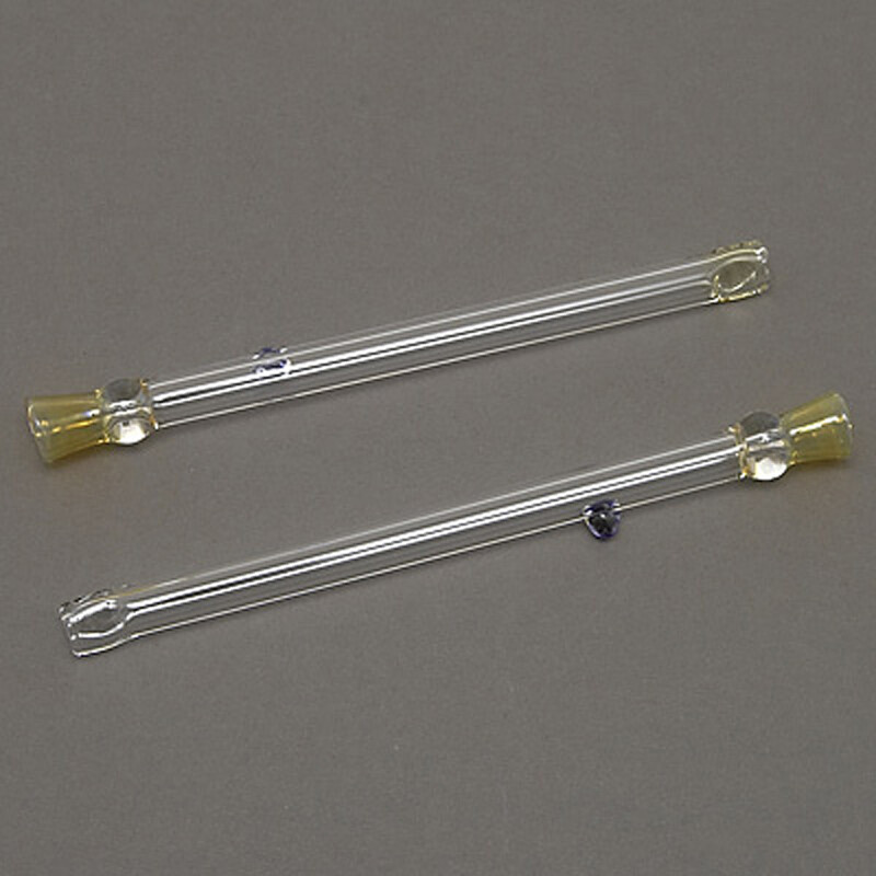 Glass Pipe Pyrex Pipe 14 cm Yellow