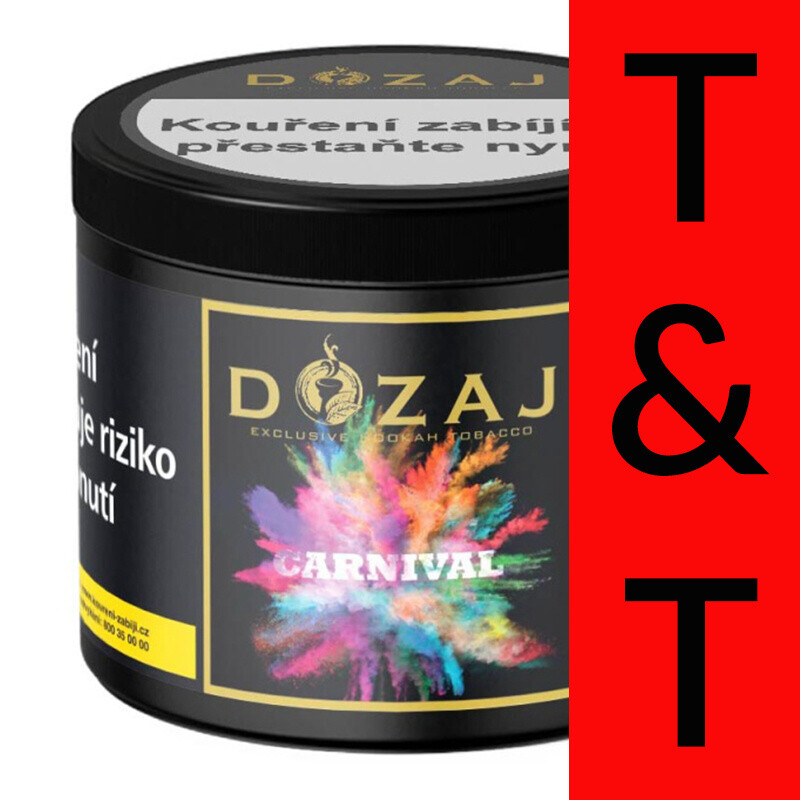 Hookah Tobacco Dozaj Gold Carnival 200 g