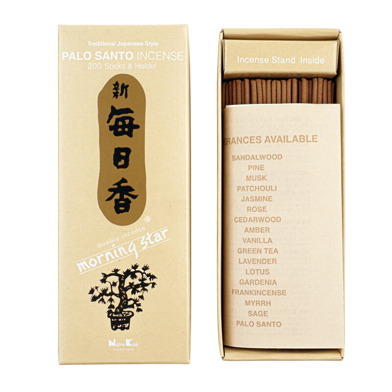 Japanese Incense Sticks Nippon M/S 200 sticks Palo Santo