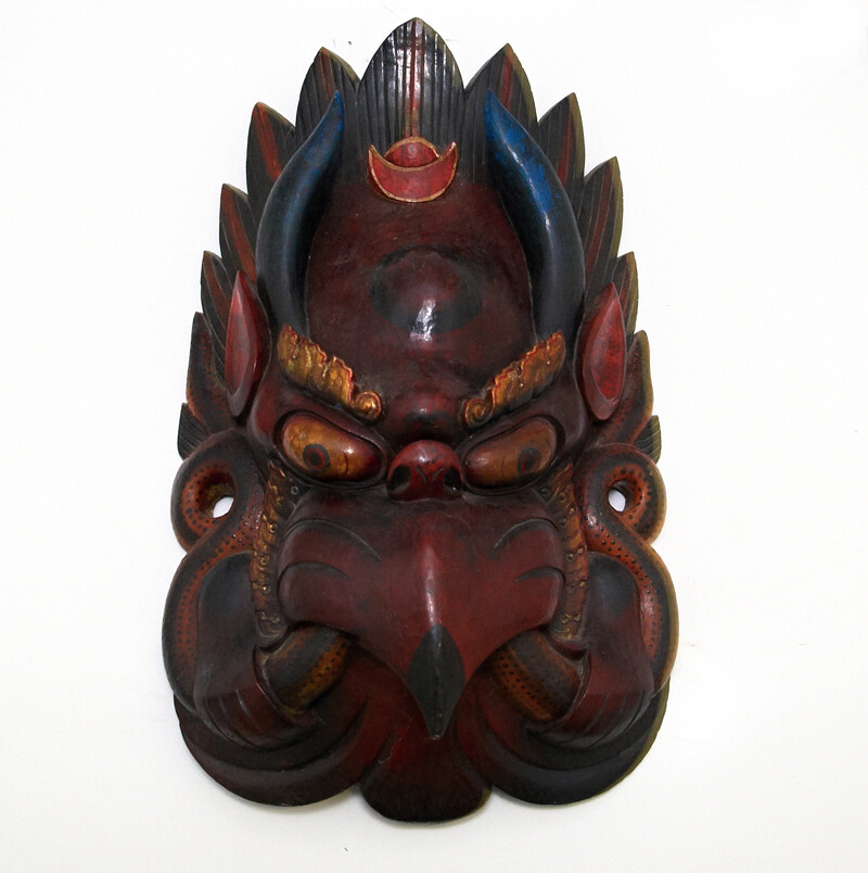 Mask Wood Garuda 73 cm