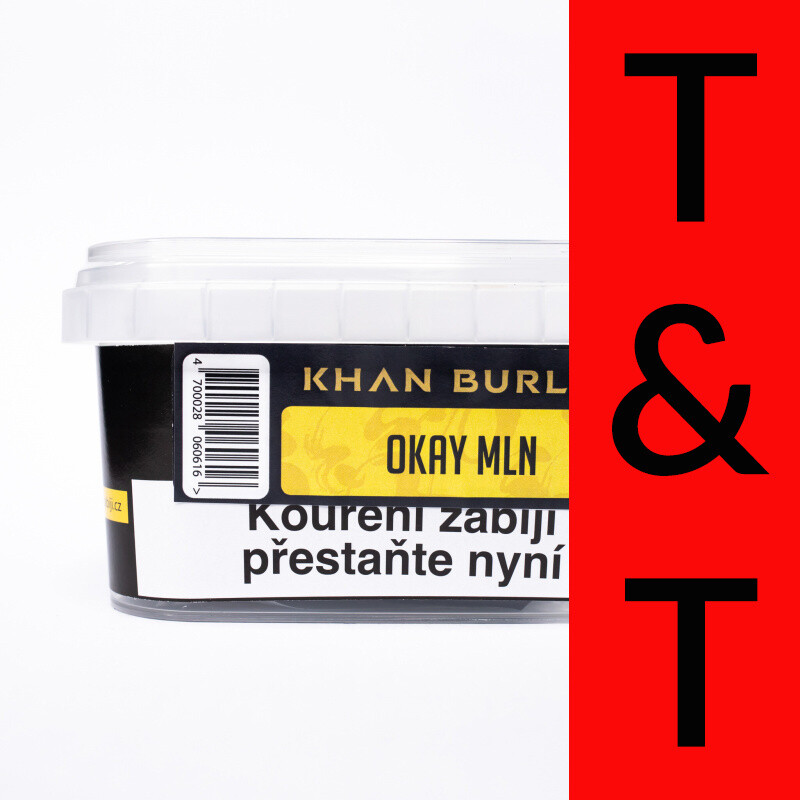 Hookah Tobacco Khan Burley Okay Mln 250 g