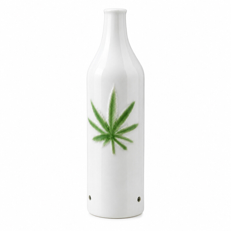 Smoking Bottle for Incense Sticks - Leaf