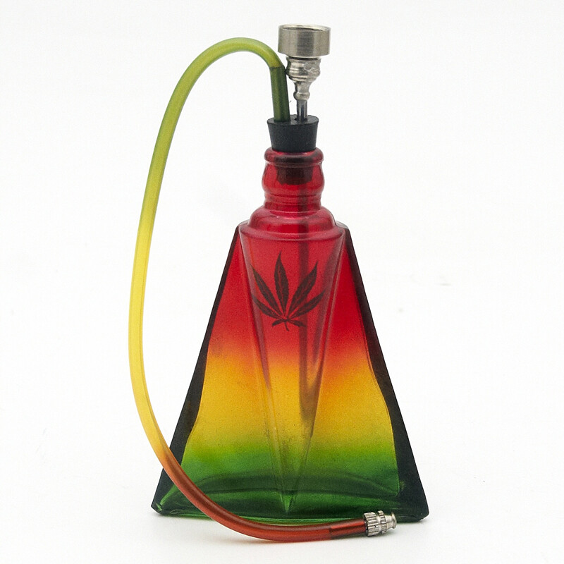Bong Glass Cannabis Pocket Rasta 18 cm