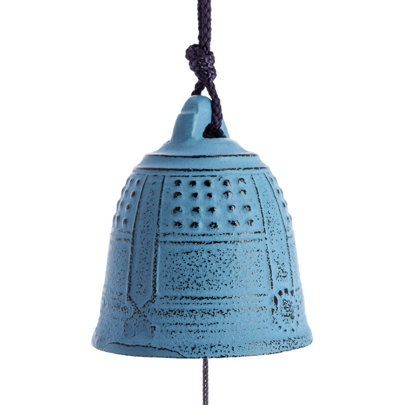 Iwachu Furin Feng Shui Bell 5,5 cm Blue