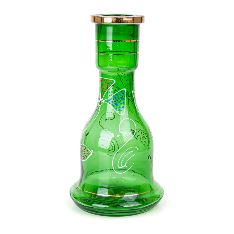 Hookah Base Top Mark Fateh Painted 30 cm Green