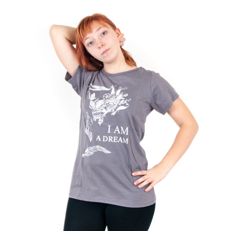 T-shirt Ladies' DREAM L Grey