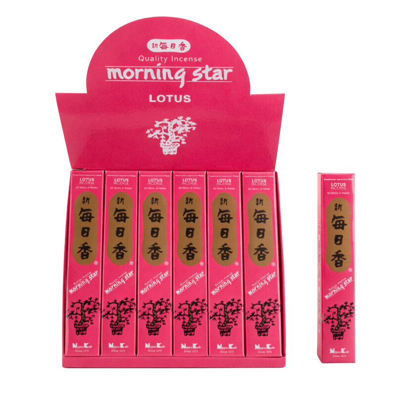 Japanese Incense Sticks Nippon M/S 50 sticks Lotus