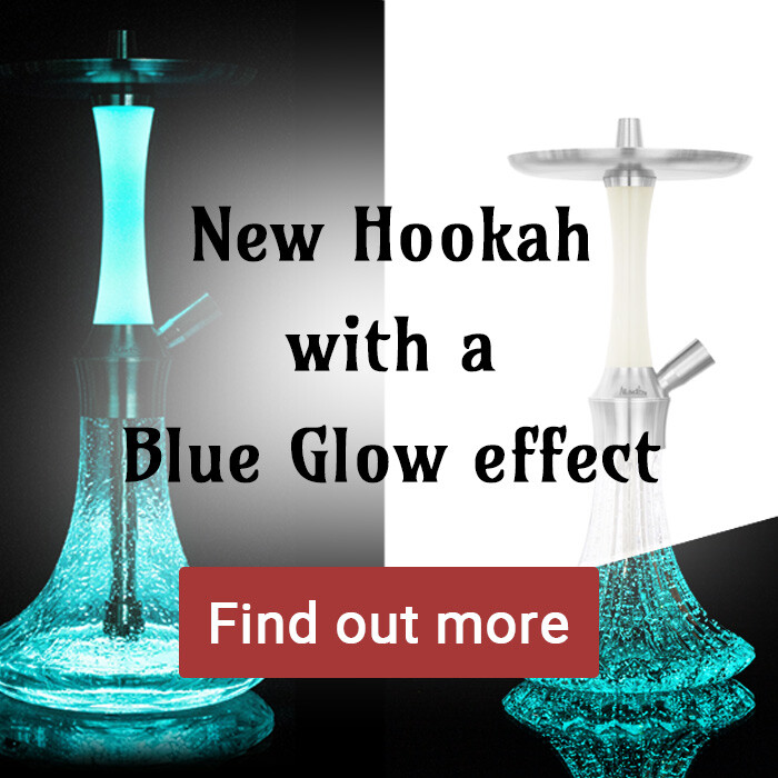 New Hookah with a Blue Glow effect