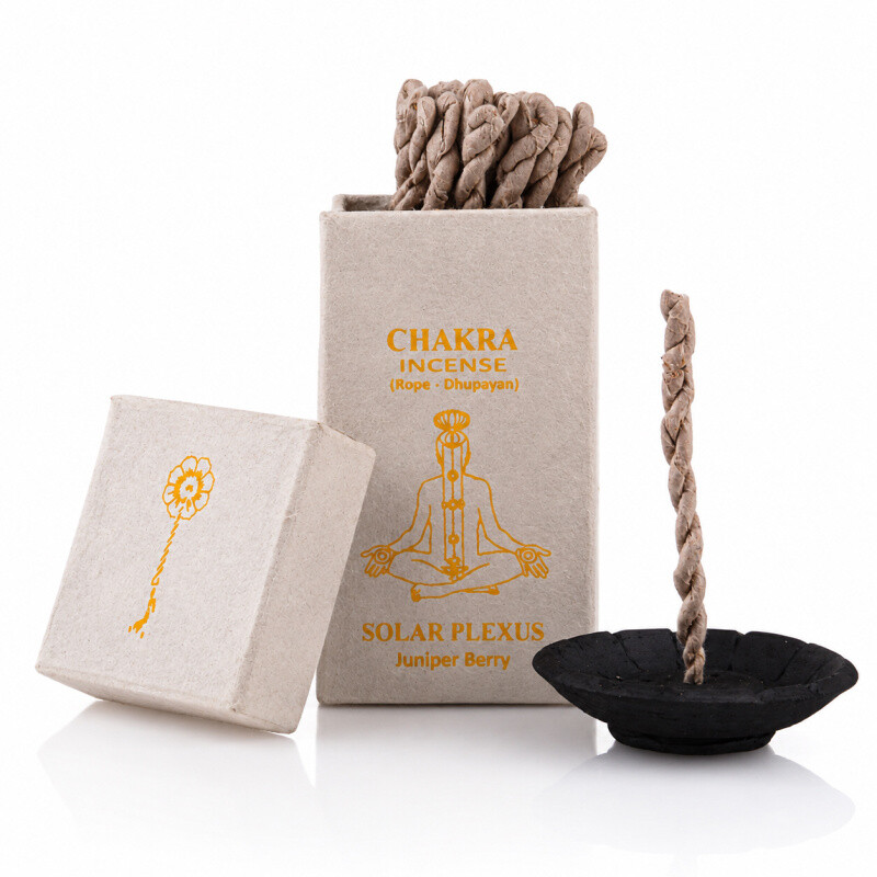 Tibetan Incense Ropes Chakra - Solar Plexus