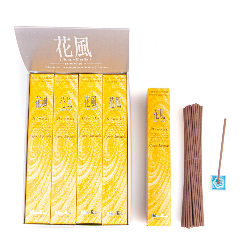 Japanese Incense Sticks Nippon KA-FUH Hinoki