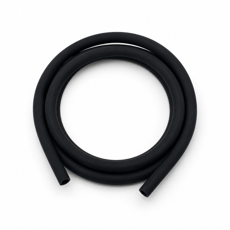 Silicone Hookah Hose Soft Touch 16/11 150 cm Black