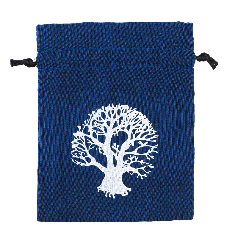 Gift Bag Tree of Life 11 x 14 cm Blue