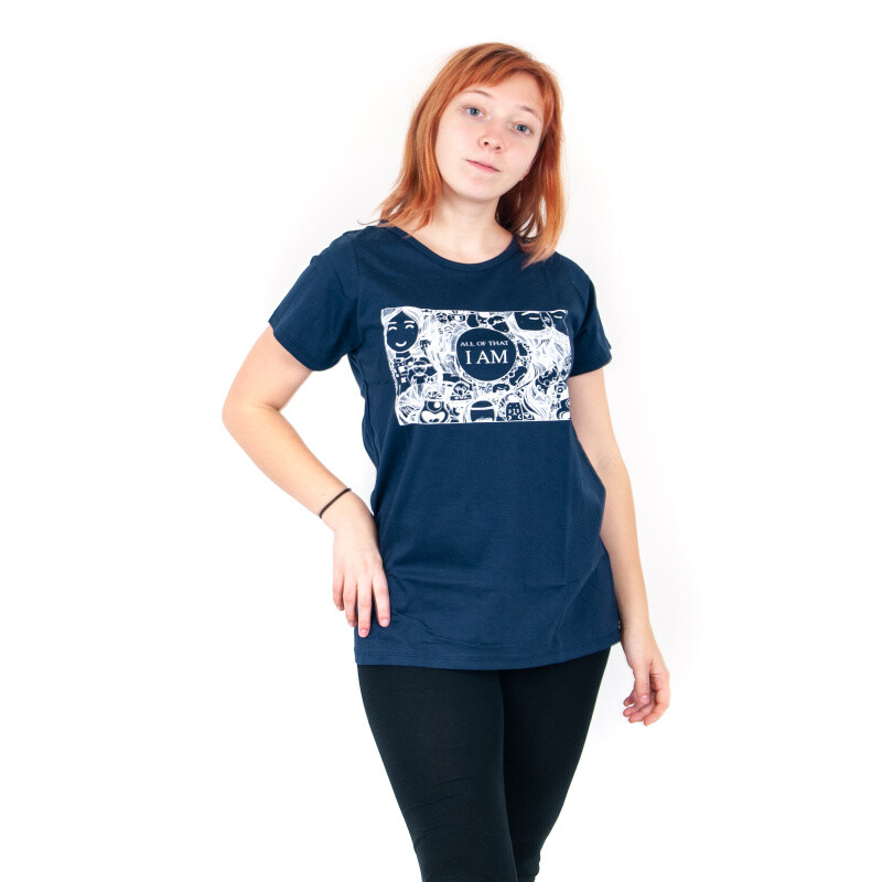 T-shirt Ladies' ALL OF THAT M Blue