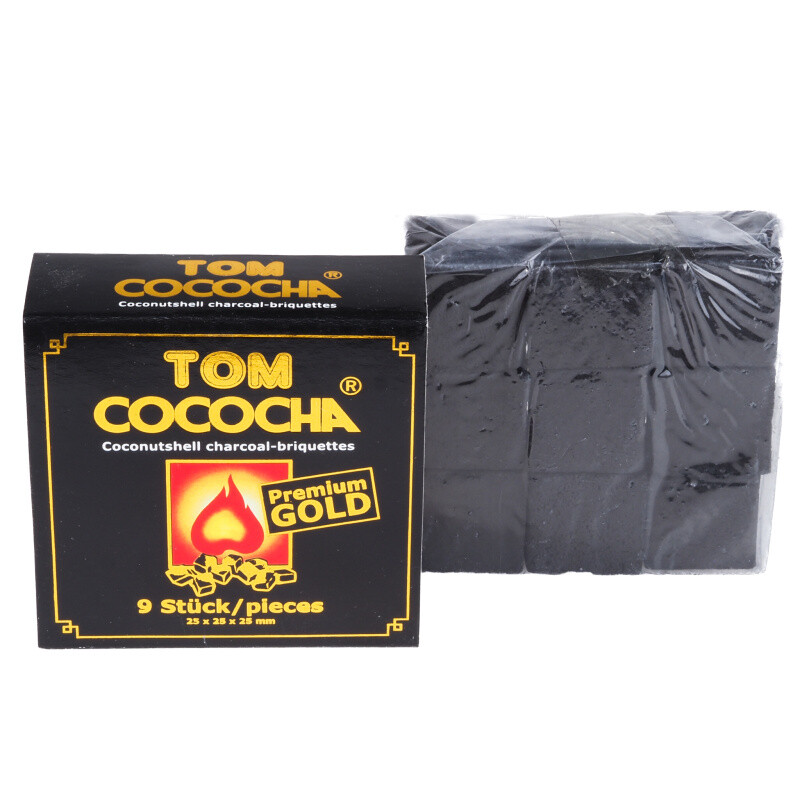 Tom Coco Charcoal 9 pcs Gold