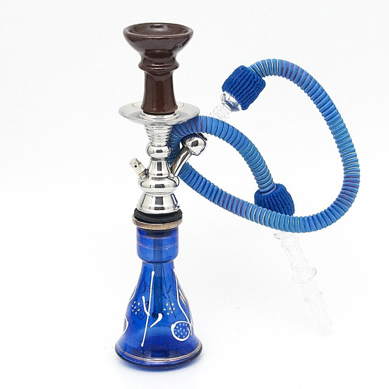 Hookah Top Mark Anat Painted 15/1 Blue