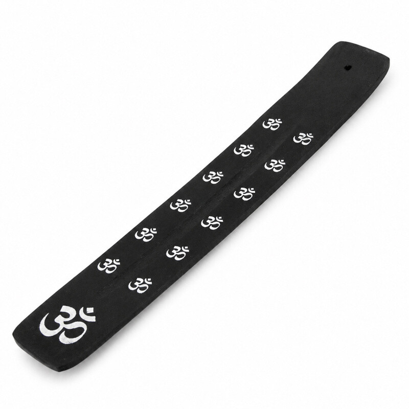 Incense Stick Holder - Ski Manju Om Black