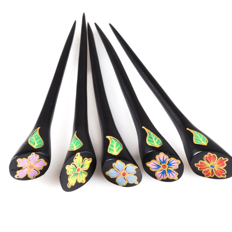 Hair Stick Simple Flower 03
