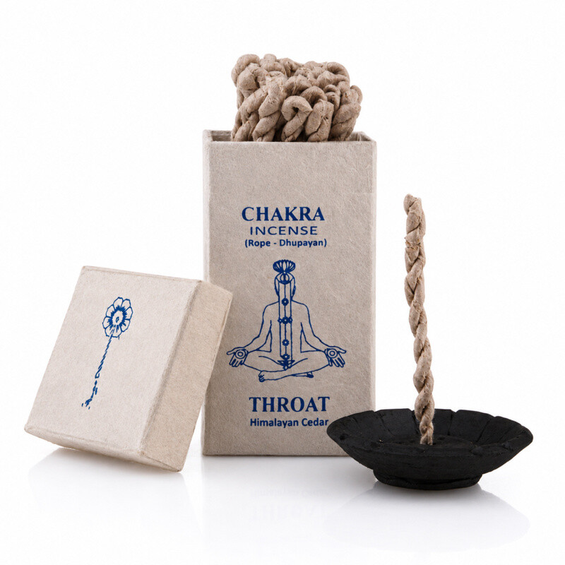 Tibetan Incense Ropes Chakra - Throat