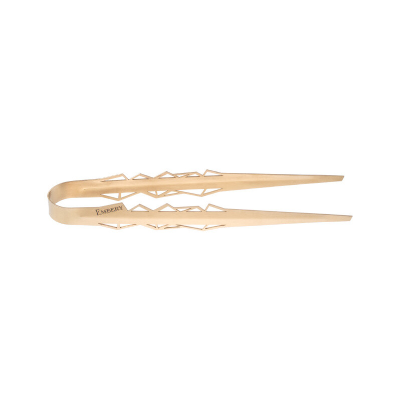 Charcoal Tongs Embery Envy Gold 25 cm
