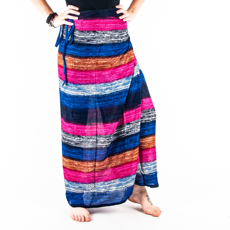 Skirt Multicolor Stripes 01
