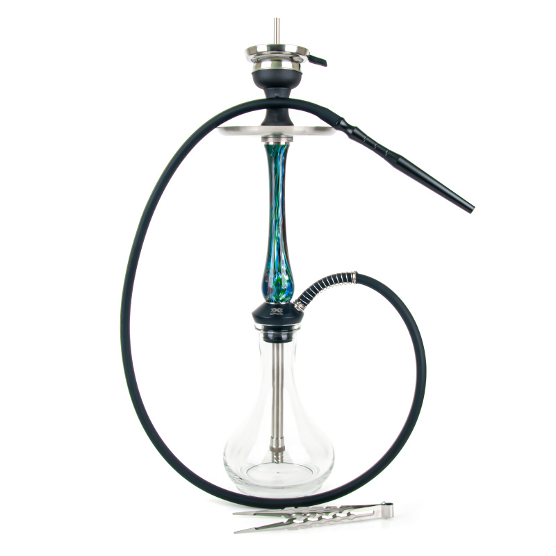 Hookah Aladin Epox Nylon 565 Green Snake Clear