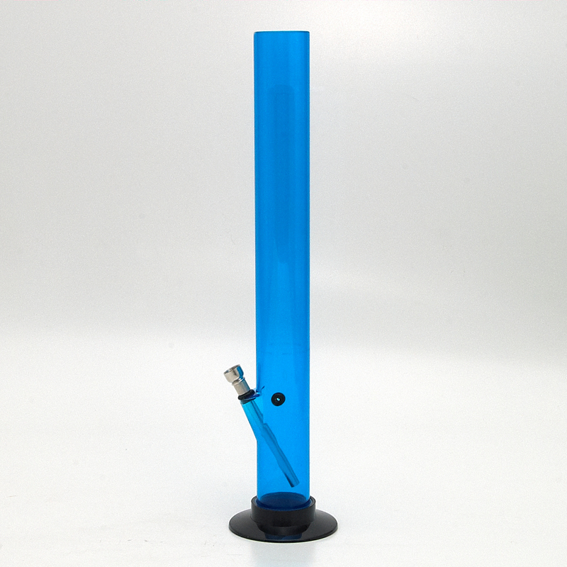Bong Acrylic Tube 45 cm Blue