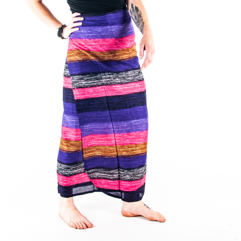 Skirt Multicolor Stripes 05