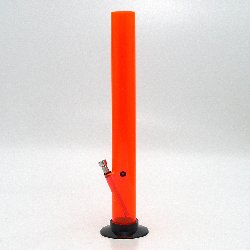 Bong Acrylic Tube 45 cm Orange