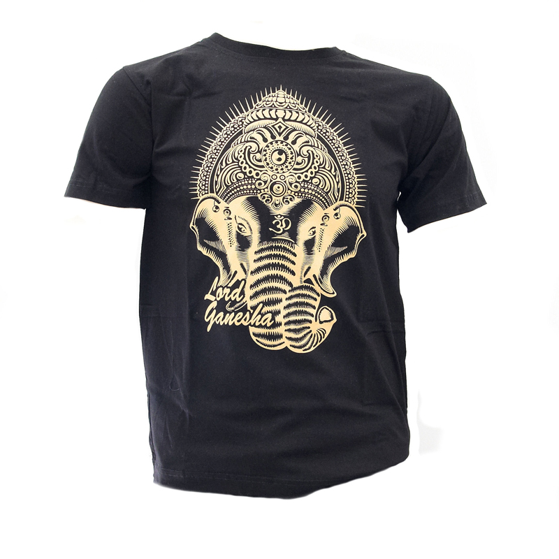 T-shirt Bali Ganesha Black 02 XL