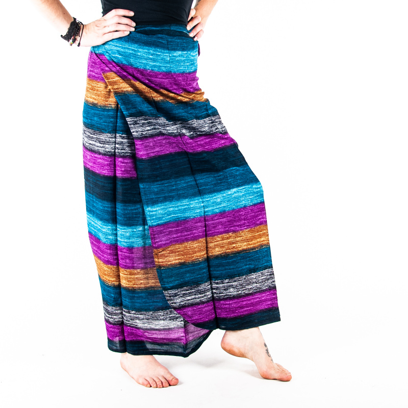 Skirt Multicolor Stripes 03