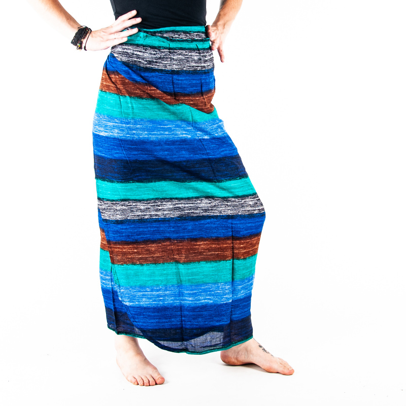 Skirt Multicolor Stripes 06
