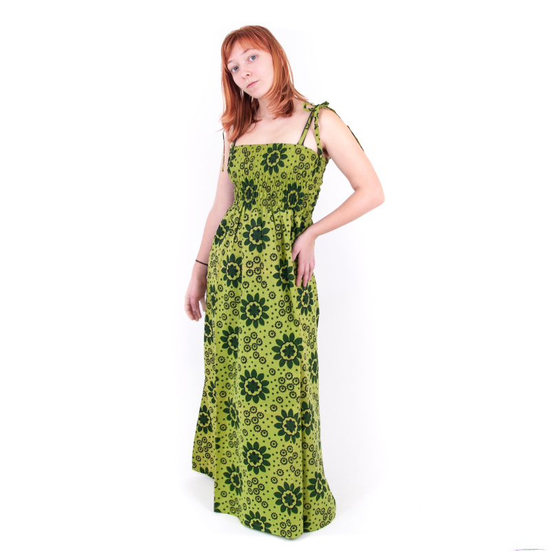 Dress Long Devi XL Green