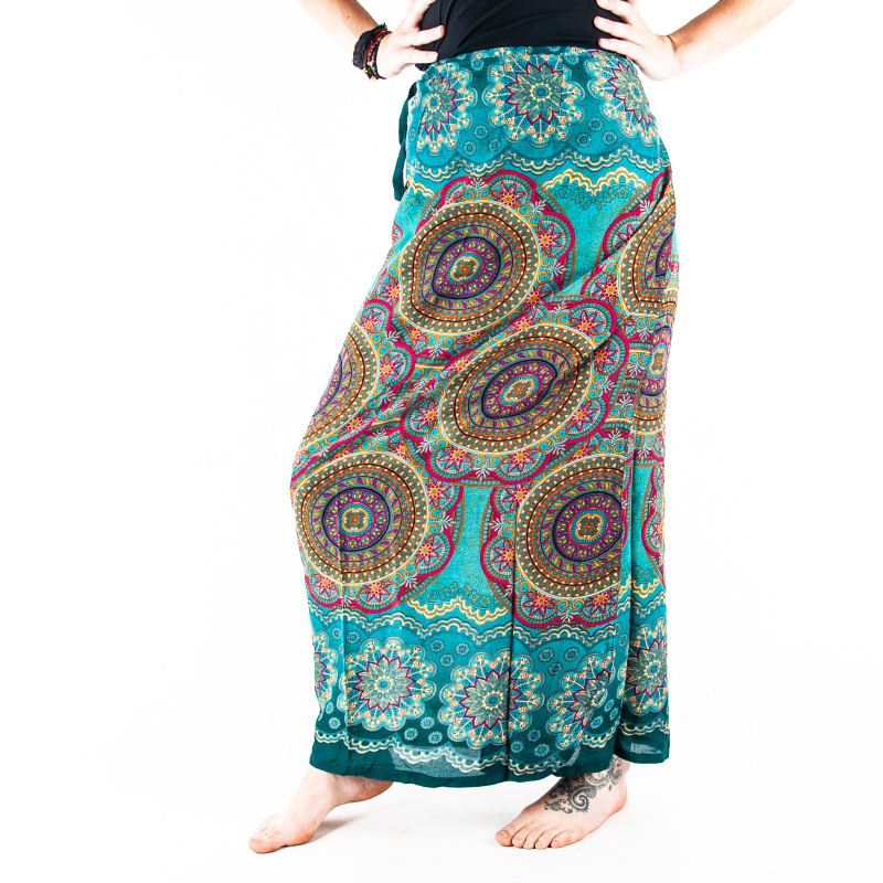 Skirt Ceremonial Mandala Turquoise