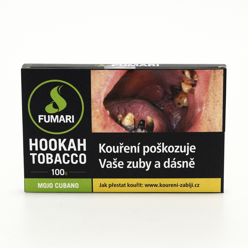Hookah Tobacco Fumari Mojo Cubano 100 g