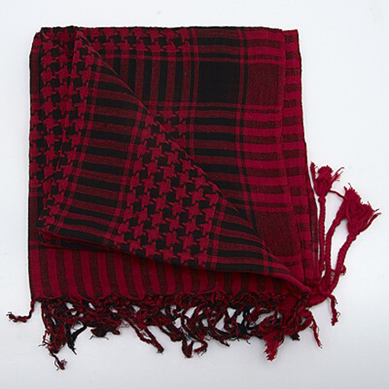 Headscarf Palestine Arafat Cotton Red