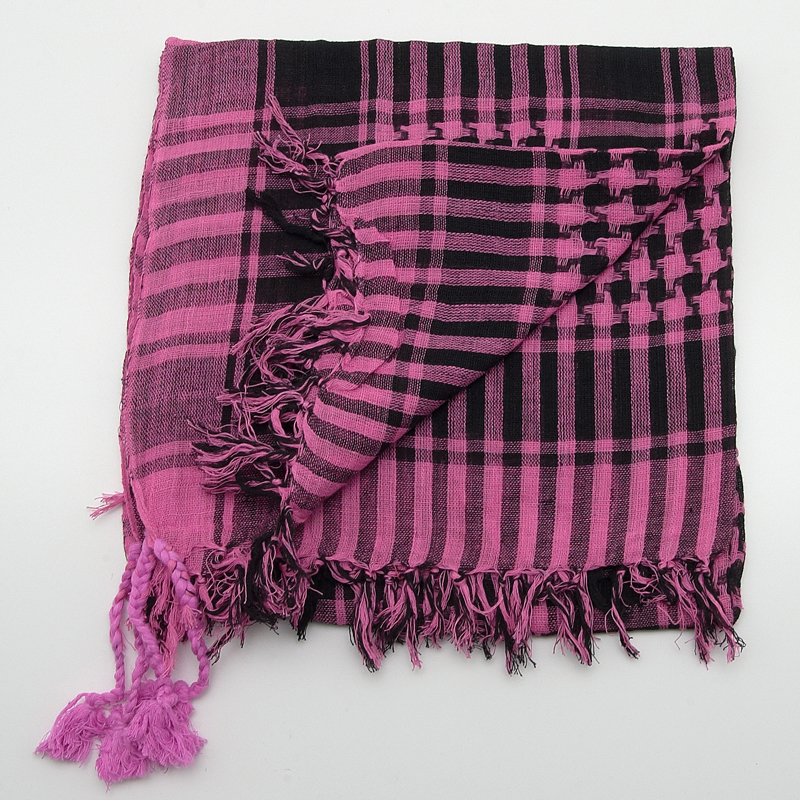 Headscarf Palestine Arafat Cotton Pink