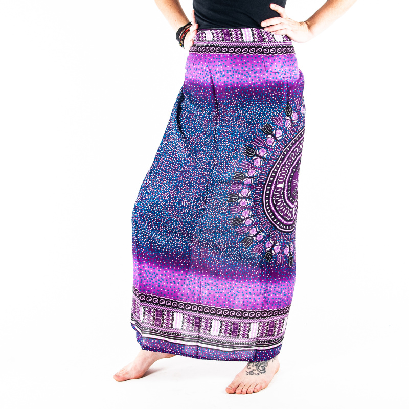 Skirt Trident Mandala Purple