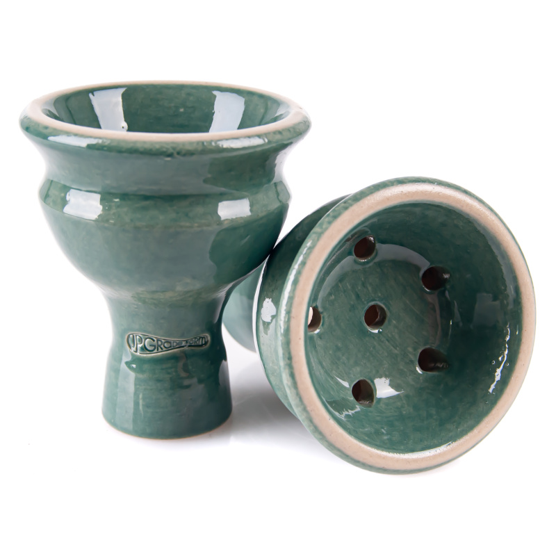 Hookah Bowl Upgrade Form Standard Glaze Green